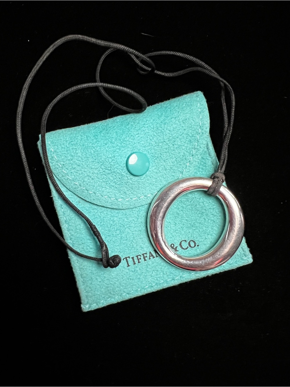Signed Tiffany & Co. Elsa Peretti Sevillana Pendant | Sterling Silver